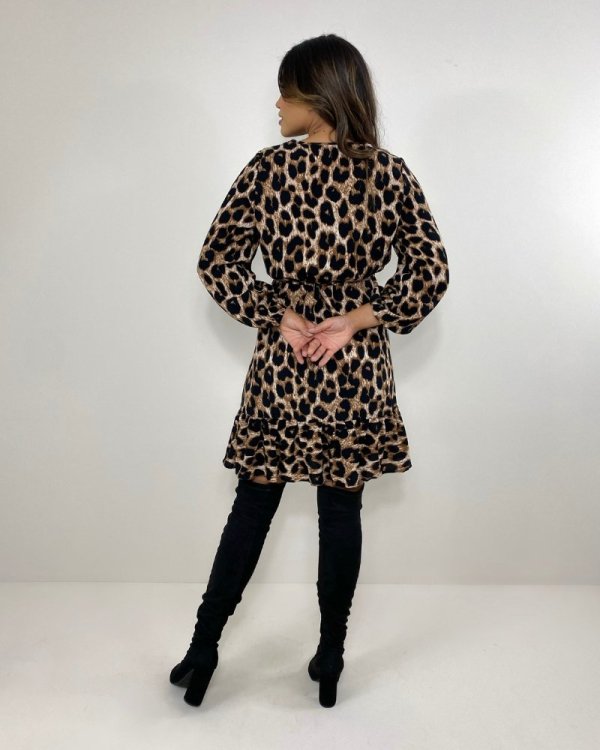 Vestido Lavínia - Animal Print - Imagem 4