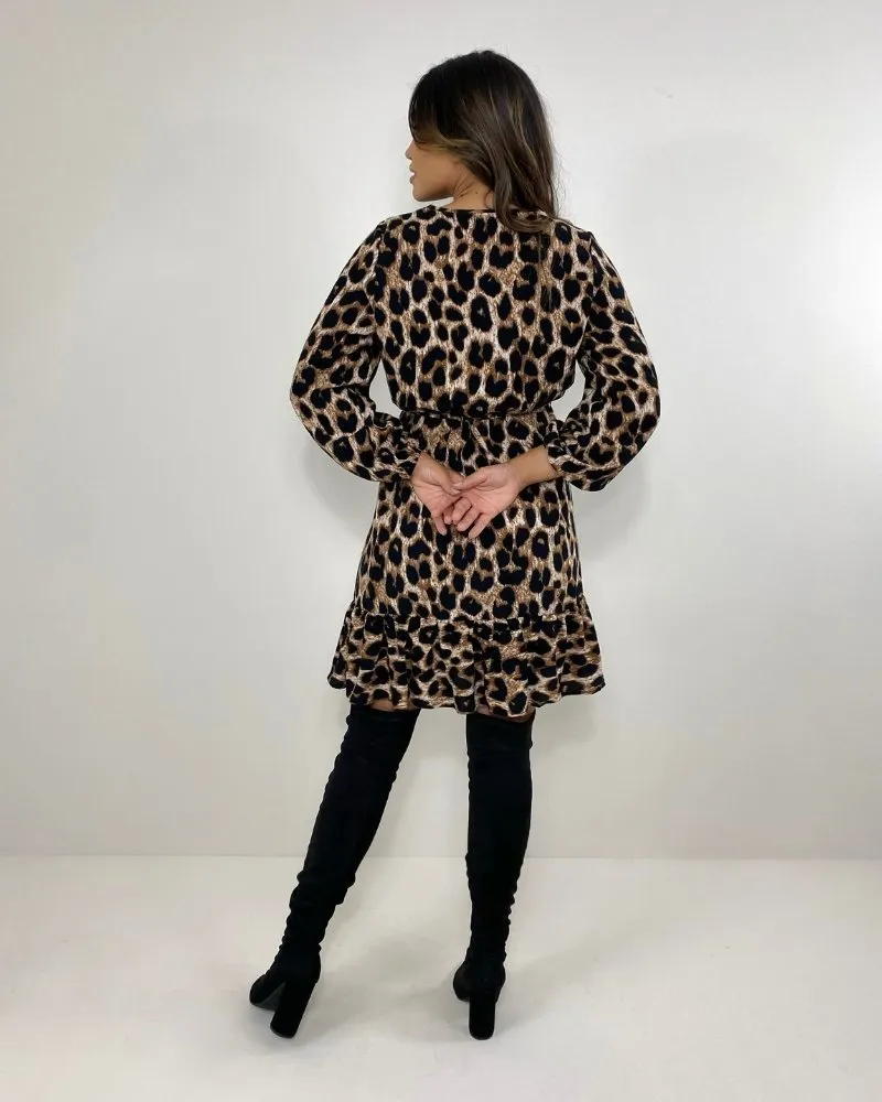 Vestido Lavínia - Animal Print