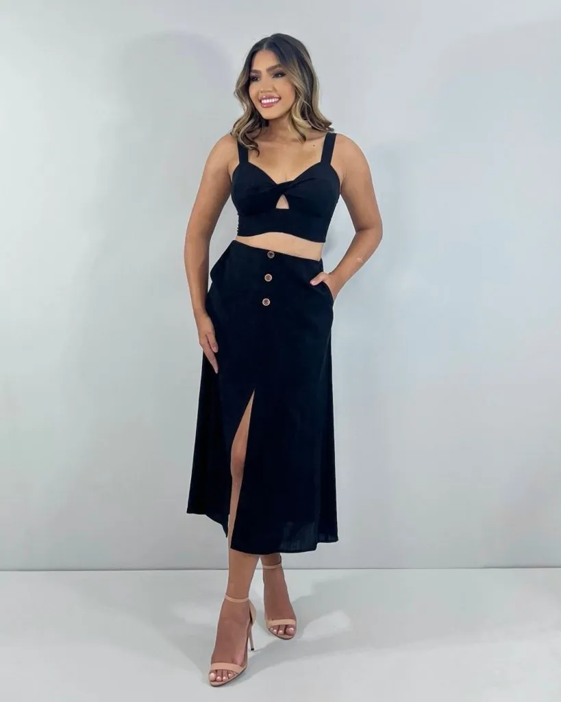 Conjunto Jamile - Preto