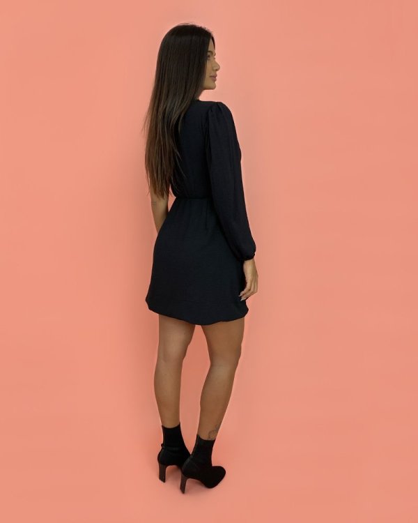 Vestido Luna em Duna - Preto - Imagem 5