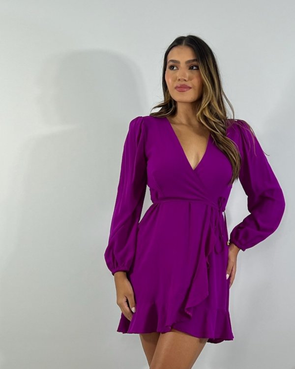 Vestido Maraisa - Fúcsia