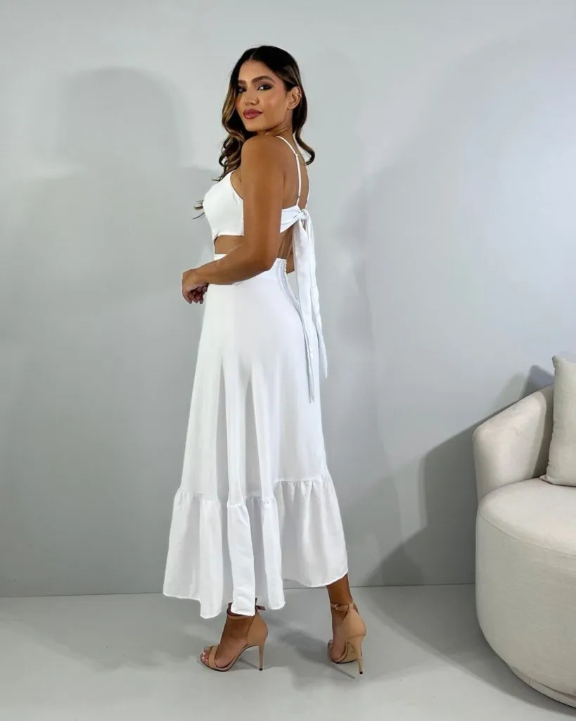 Vestido Aurora - Branco, foto 2