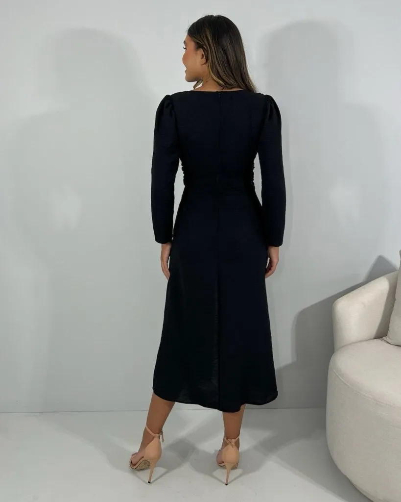 Vestido Monalisa - Preto