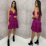 Vestido Ariele - Roxo