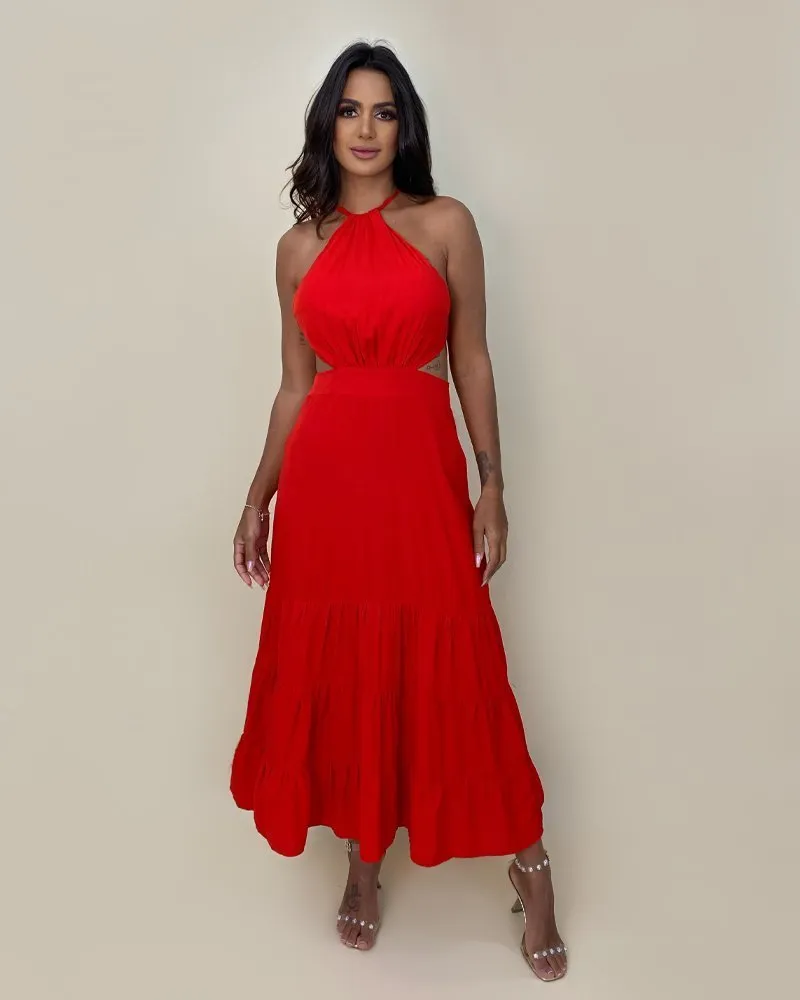 Vestido Estefane - Vermelho