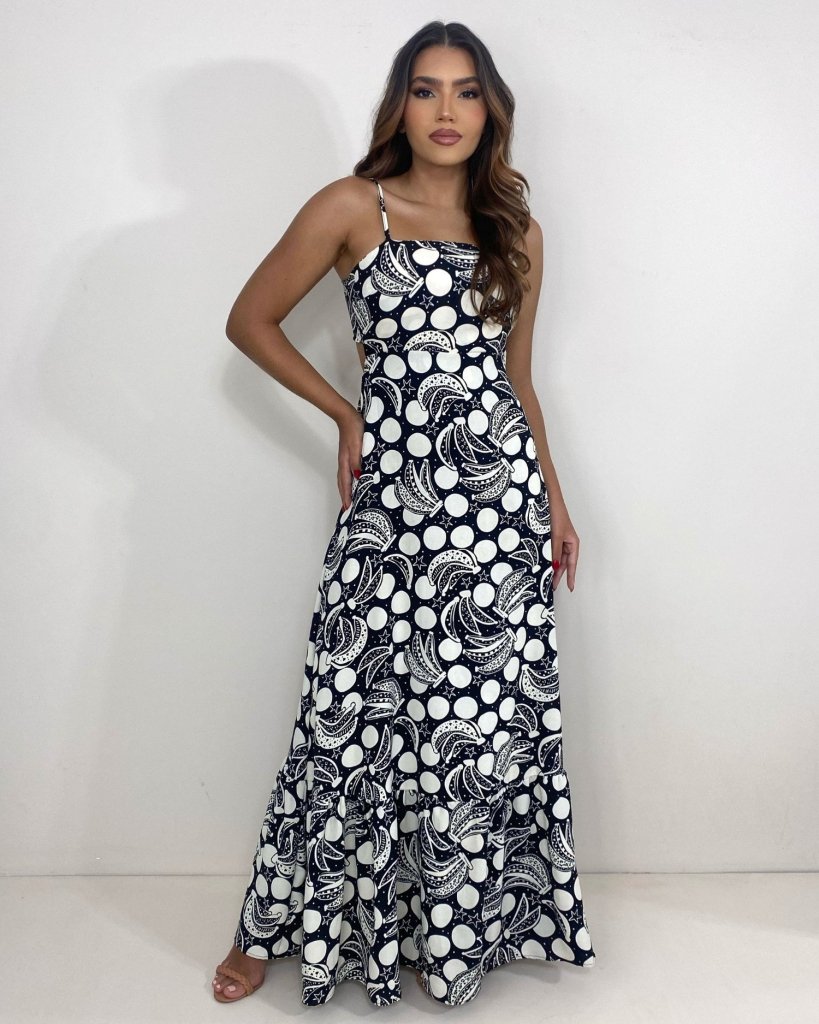Vestido Ariel - Estampa Banana