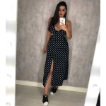 Vestido Kelly - Poá Fundo Preto