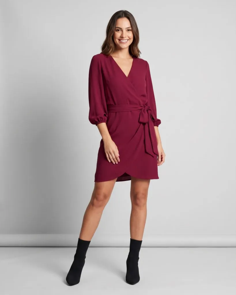 Vestido Tamara - Marsala