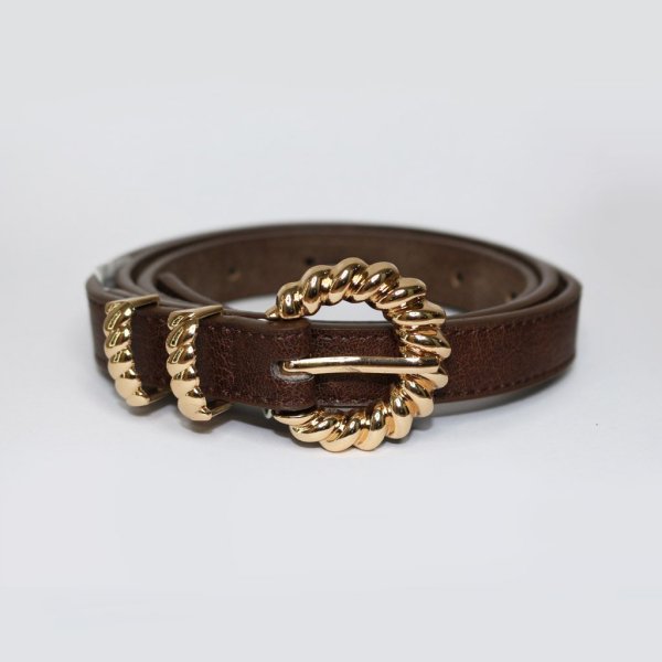 Cinto Passador Duplo Dourado - Cores - Imagem 2
