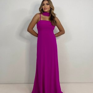 Vestido Lina - Fúcsia - Image 4