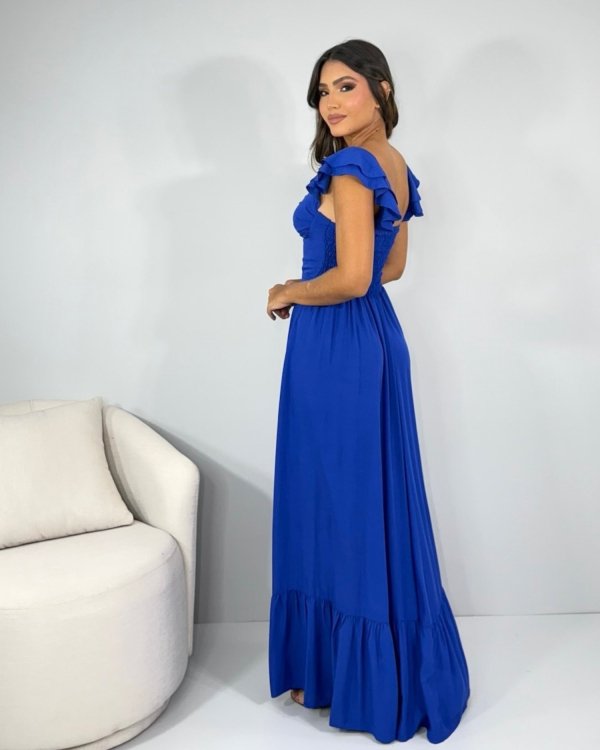 Vestido Isla - Azul Royal - Imagem 3