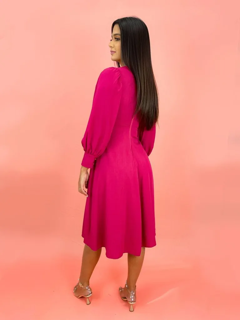 Vestido Leti - Marsala