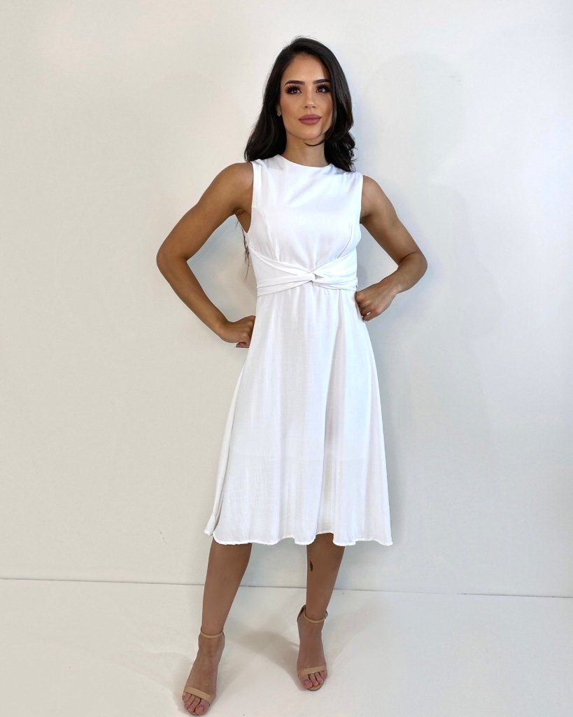 Vestido Fran - Branco