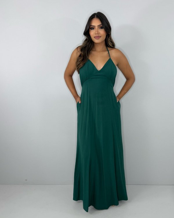 Vestido Victória - Verde Amazônia - Imagem 3