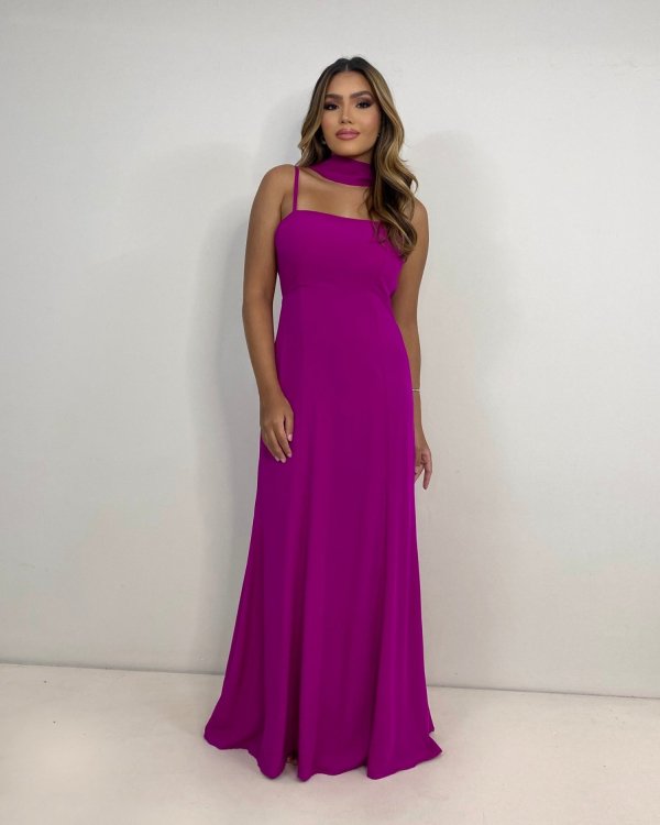 Vestido Lina - Fúcsia - Imagem 8