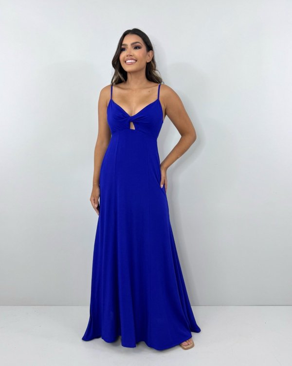 Vestido Eliana - Azul Royal - Imagem 5
