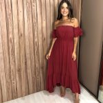 Vestido Gisele - Marsala