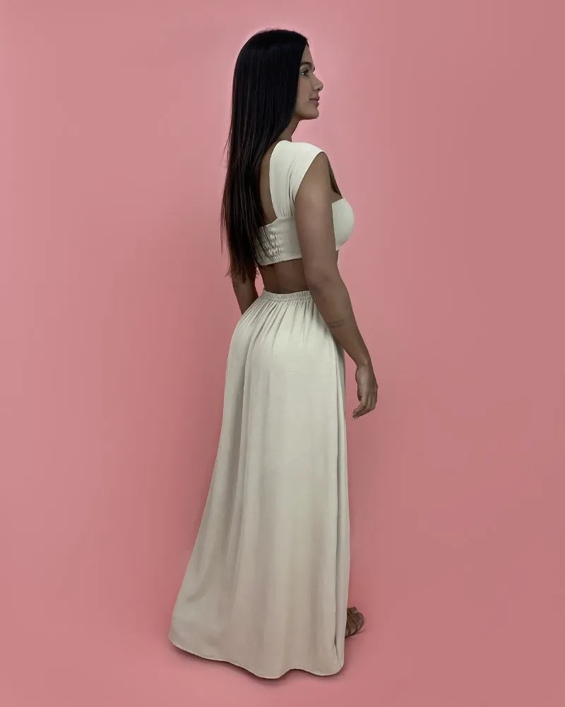 Vestido Antonela - Nude