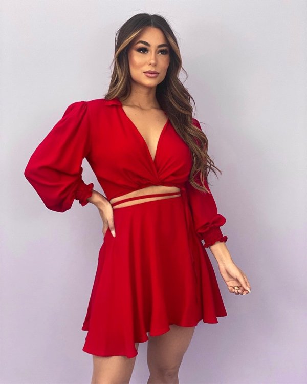 Cropped Jaqueline - Vermelho - Imagem 2