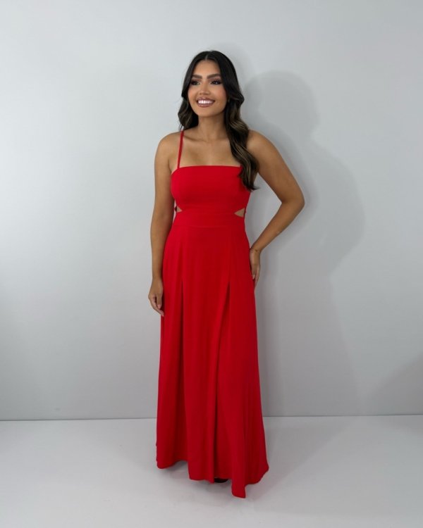 Vestido Babi - Vermelho