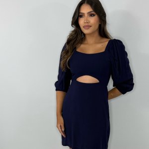 Vestido Yuna - Azul Marinho - Image 1