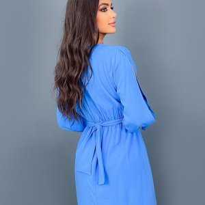 Vestido Marília - Azul - Image 2