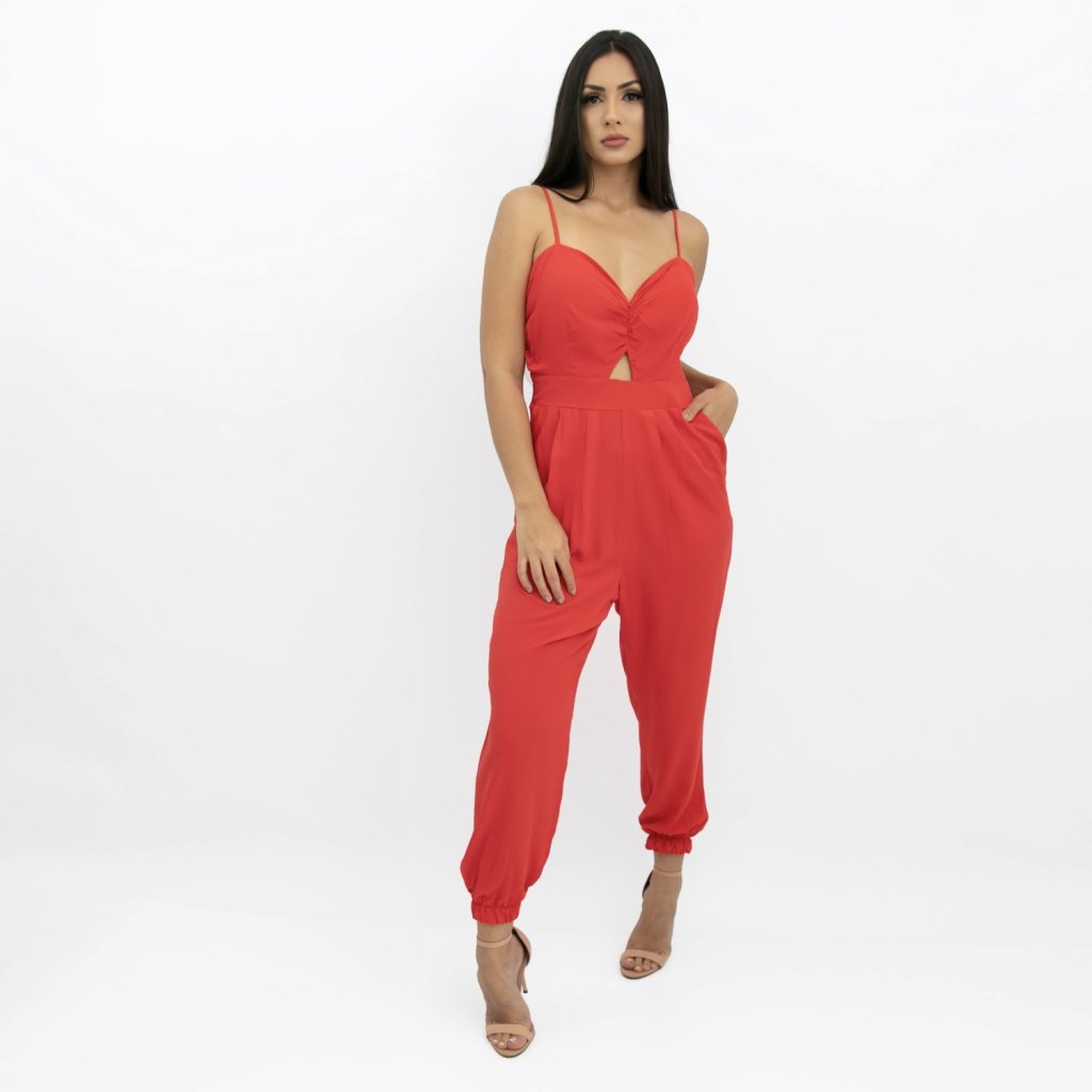 Macacão Cristina - Vermelho