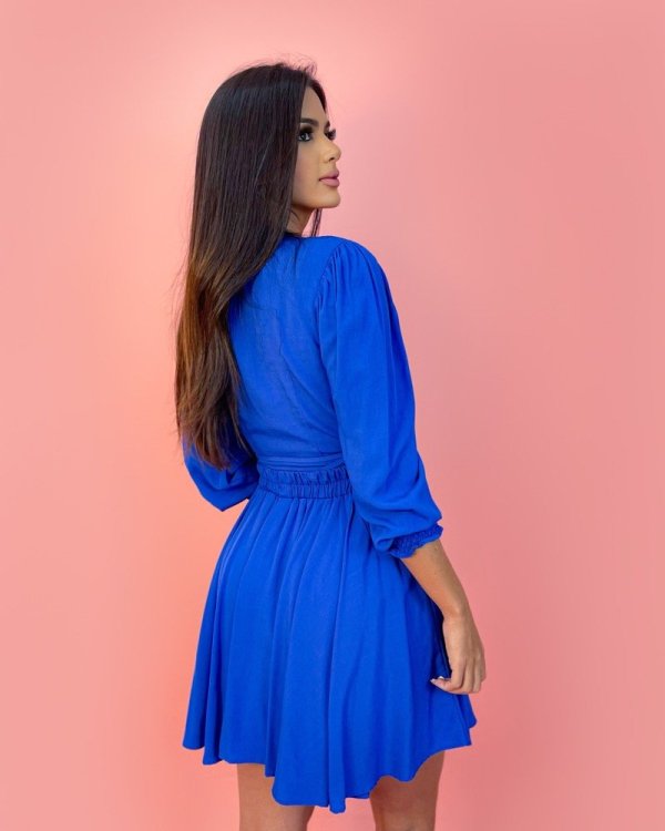 Saia Jaqueline - Azul Royal - Imagem 2