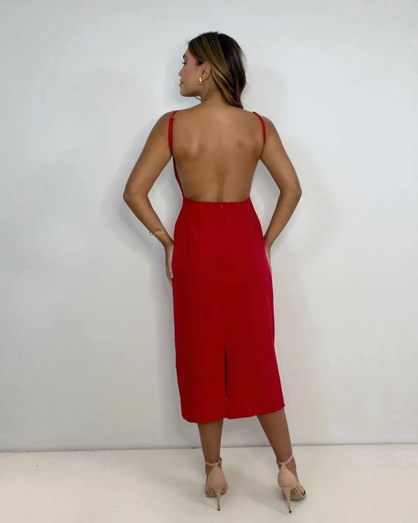 Vestido Alexa - Vermelho