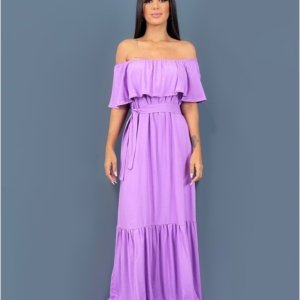 Vestido Luíza - Lilás - Image 1