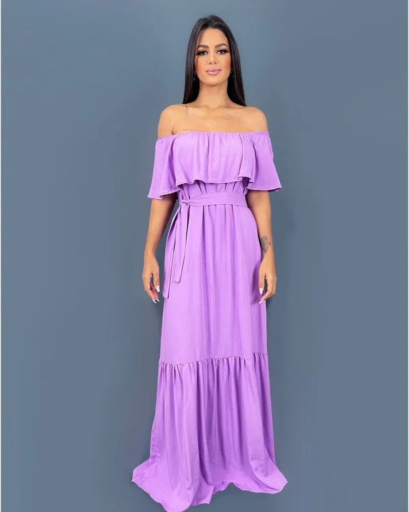 Vestido Luíza - Lilás