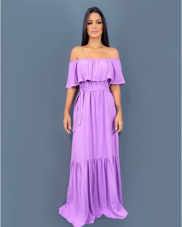 Vestido Luíza - Lilás