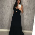 Vestido Jéssica Longo - Preto