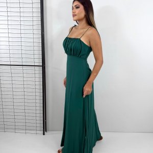 Vestido Drica Longo - Verde Amazônia - Image 2