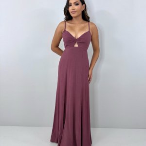 Vestido Eliana - Marrom - Image 4