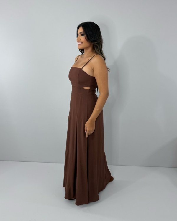 Vestido Babi - Marrom - Imagem 2