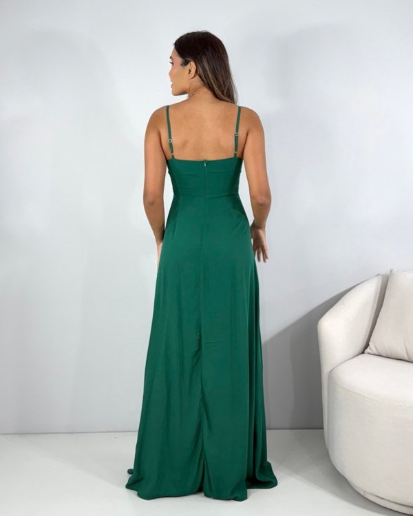 Vestido Lanna - Verde Amazônia - Imagem 5
