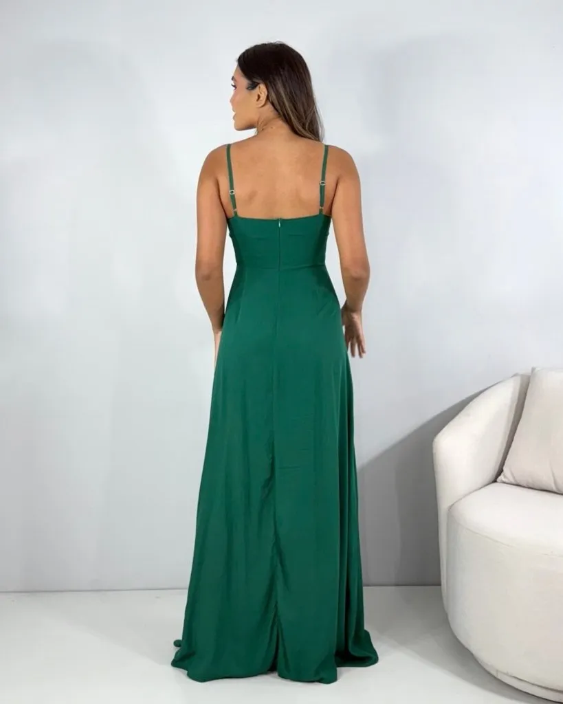 Vestido Lanna - Verde Amazônia, foto 5