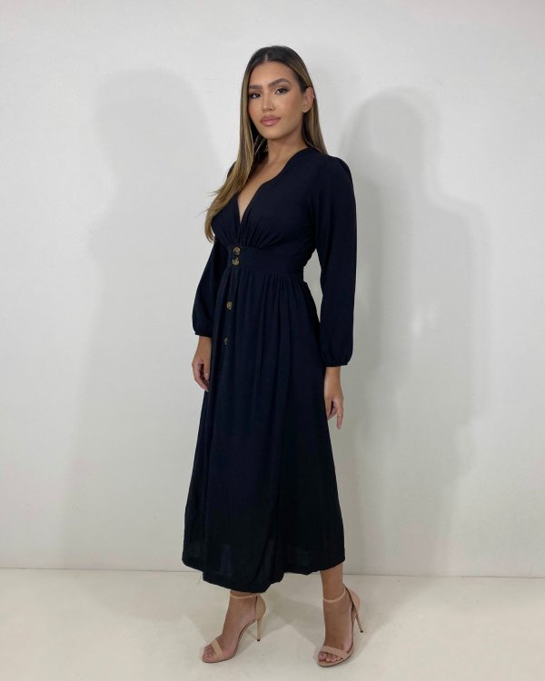 Vestido Clara - Preto - Imagem 4