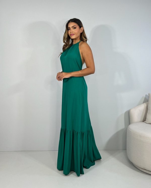 Vestido Brenda - Verde Amazônia - Imagem 3