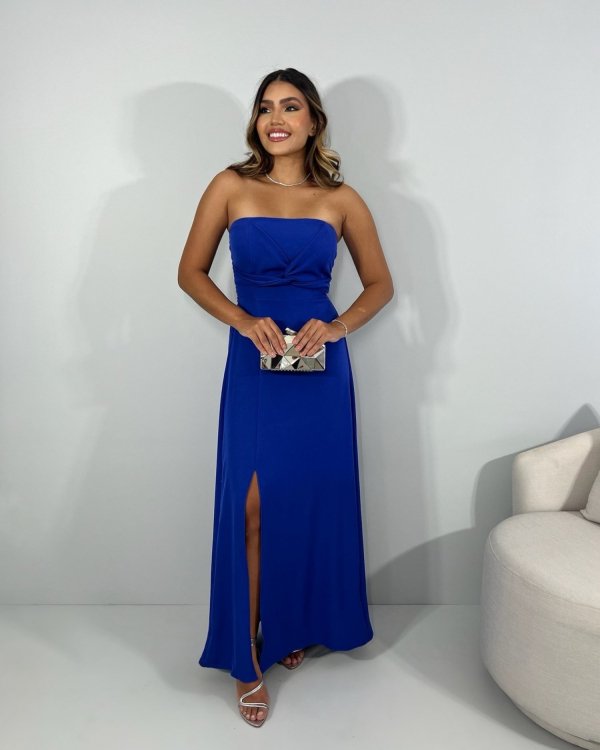 Vestido Maya - Azul Royal - Imagem 2