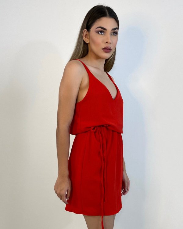 Vestido Isis - Vermelho - Imagem 2