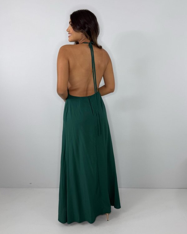 Vestido Victória - Verde Amazônia - Imagem 4