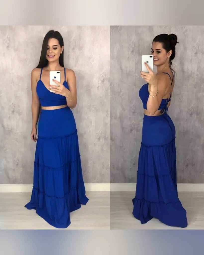 Conjunto Gabriela - Azul Royal