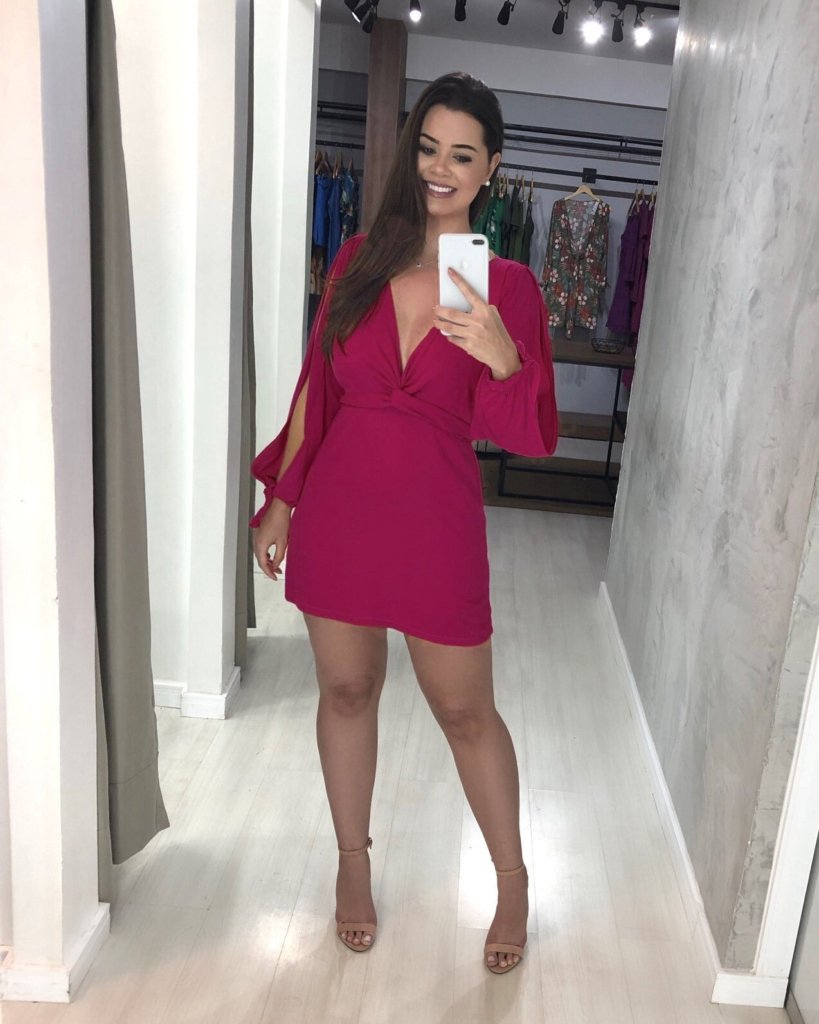 Vestido Marília - Pink
