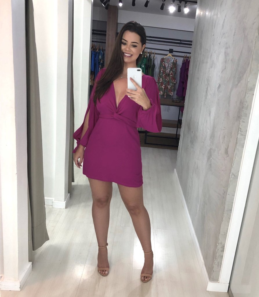 Vestido Marília - Pink