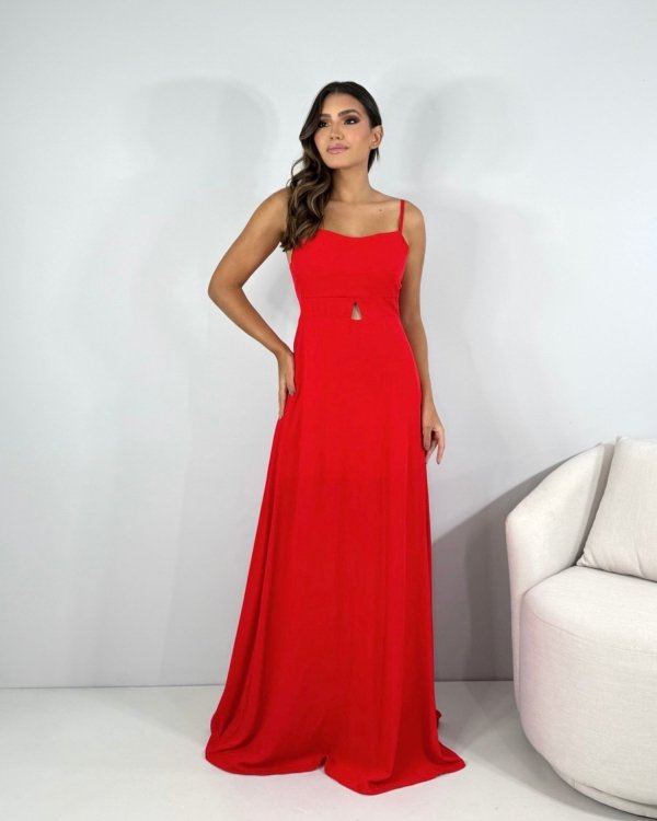 Vestido Lanna - Vermelho - Imagem 3