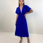 Vestido Marcela - Azul Royal