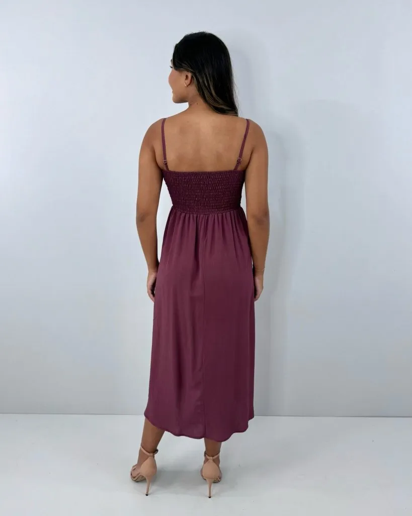 Vestido Karita - Marrom