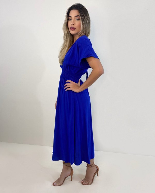 Vestido Marcela - Azul Royal - Imagem 7